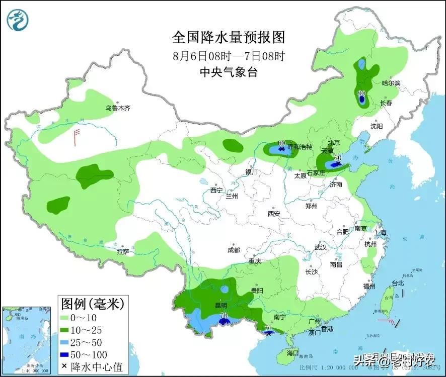 天气预报：4~6号暴雨大雨中心已确认，60年一遇冷夏？看农谚咋说-第4张图片