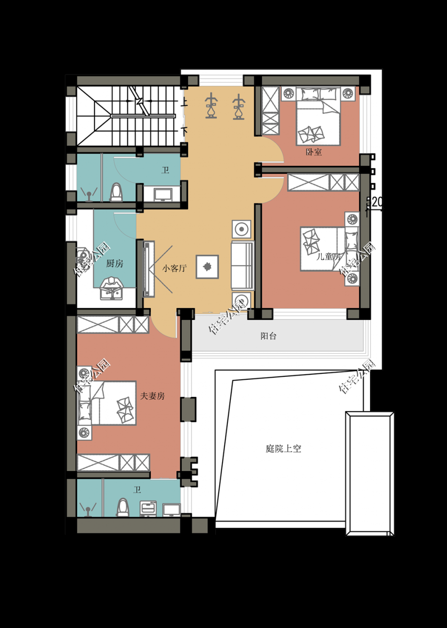 乡村实用型自建房设计图片(农村自建房设计方案)-第4张图片