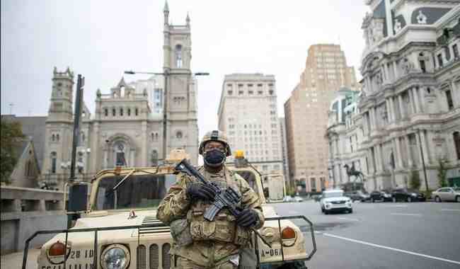 美国民警卫队进城防止大选后暴乱-美国国民警卫队开枪后果是什么-第2张图片