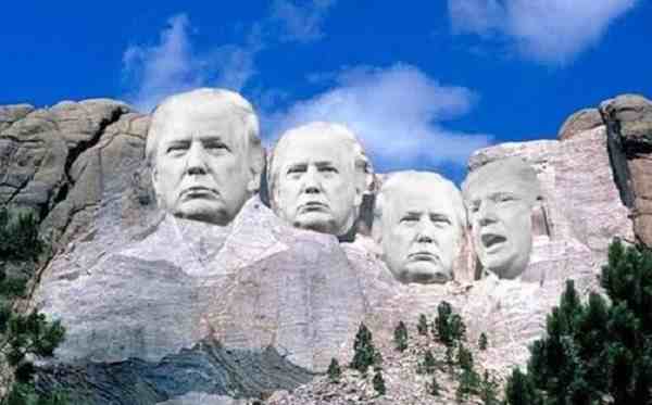 特朗普想上美国总统山-特朗普想把自己刻在总统山-第1张图片