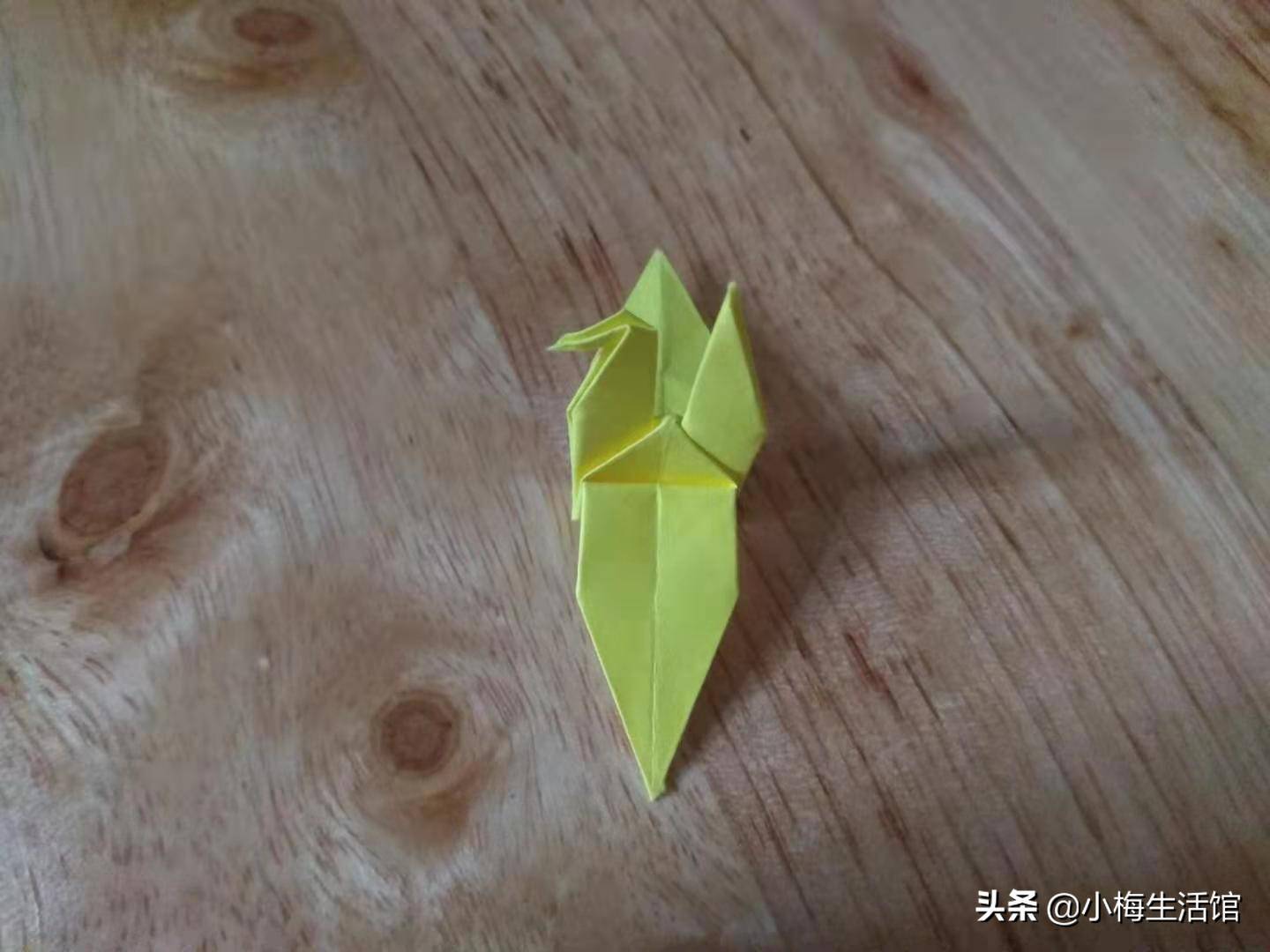 纸鹤的折法（千纸鹤折法及步骤图解）-第16张图片