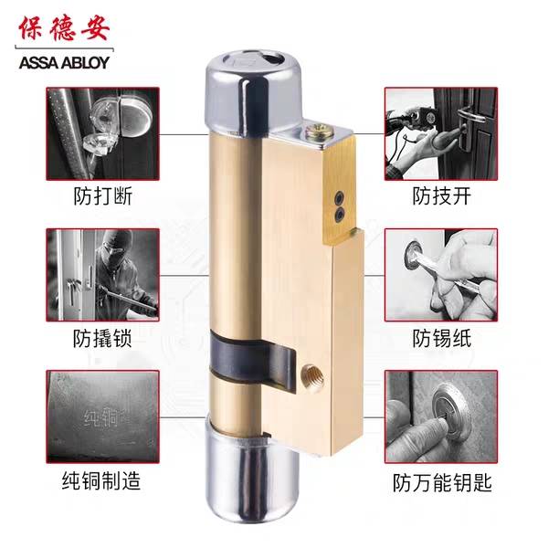 目前最好的防盗门锁（如何挑选防盗门锁芯）-第6张图片