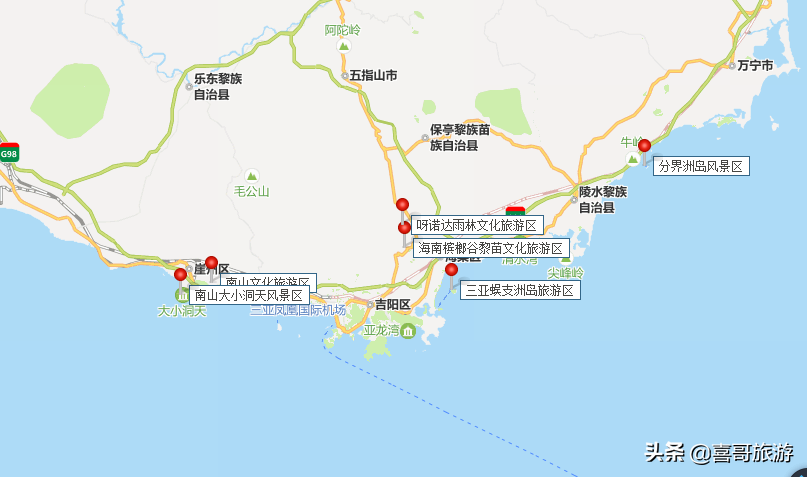 海南的旅游景点（海南现有6个5A级旅游景区）-第2张图片