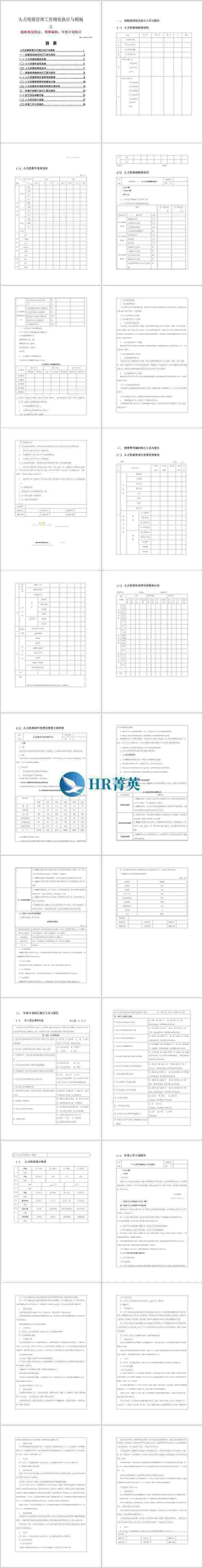 人事部工作计划（人力资源工作年度计划规划最全攻略）-第4张图片