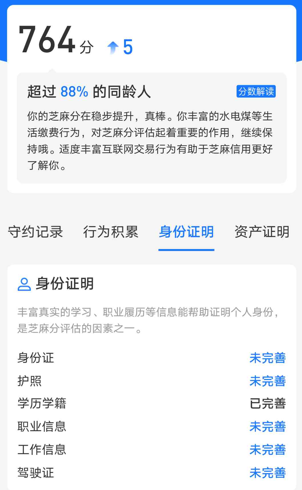芝麻信用多久评估一次(个人综合信用多久评估一次)-第2张图片 芝麻信用多久评估一次(个人综合信用多久评估一次)-第2张图片