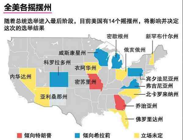 2020美国总统选举选情地图-2020美国总统大选结果公布-2020美国总统大选实时票数-第3张图片