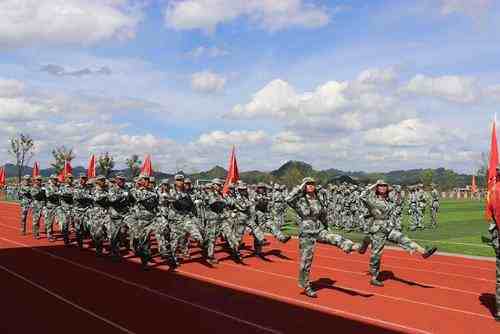 军训汇演学生头顶方块组动画-第3张图片