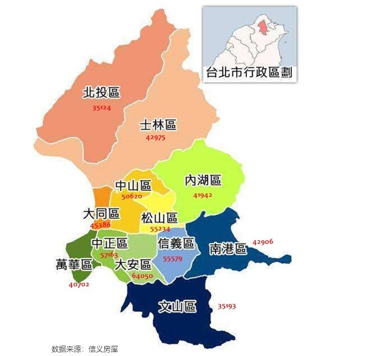 台北买一套房子多少钱（为什么台湾的房价也这么高）-第7张图片