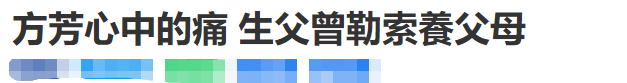 台湾演员方芳的个人资料简介（方芳的年纪及近况介绍）-第10张图片