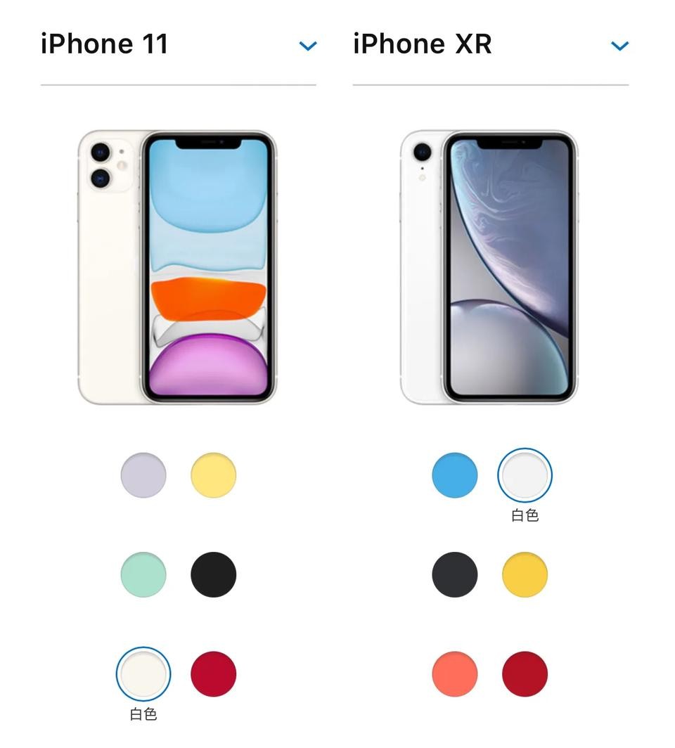 苹果xr和苹果11的区别（苹果xr和苹果11哪个好）-第1张图片