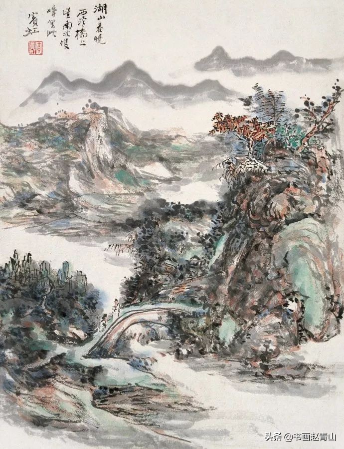 千古第一用墨大师是谁（近代山水画大师黄宾虹介绍）-第4张图片