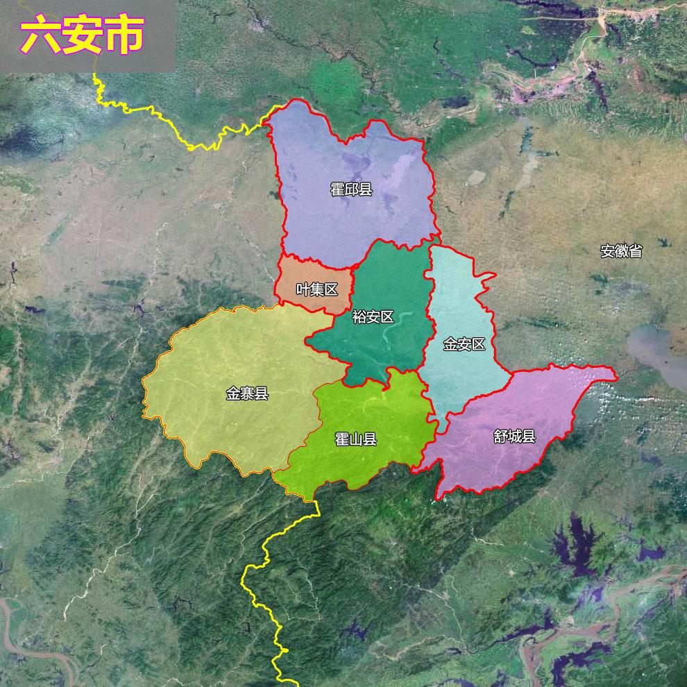 安徽省有多少个市（安徽省下辖16个地级市地理位置及面积）-第11张图片