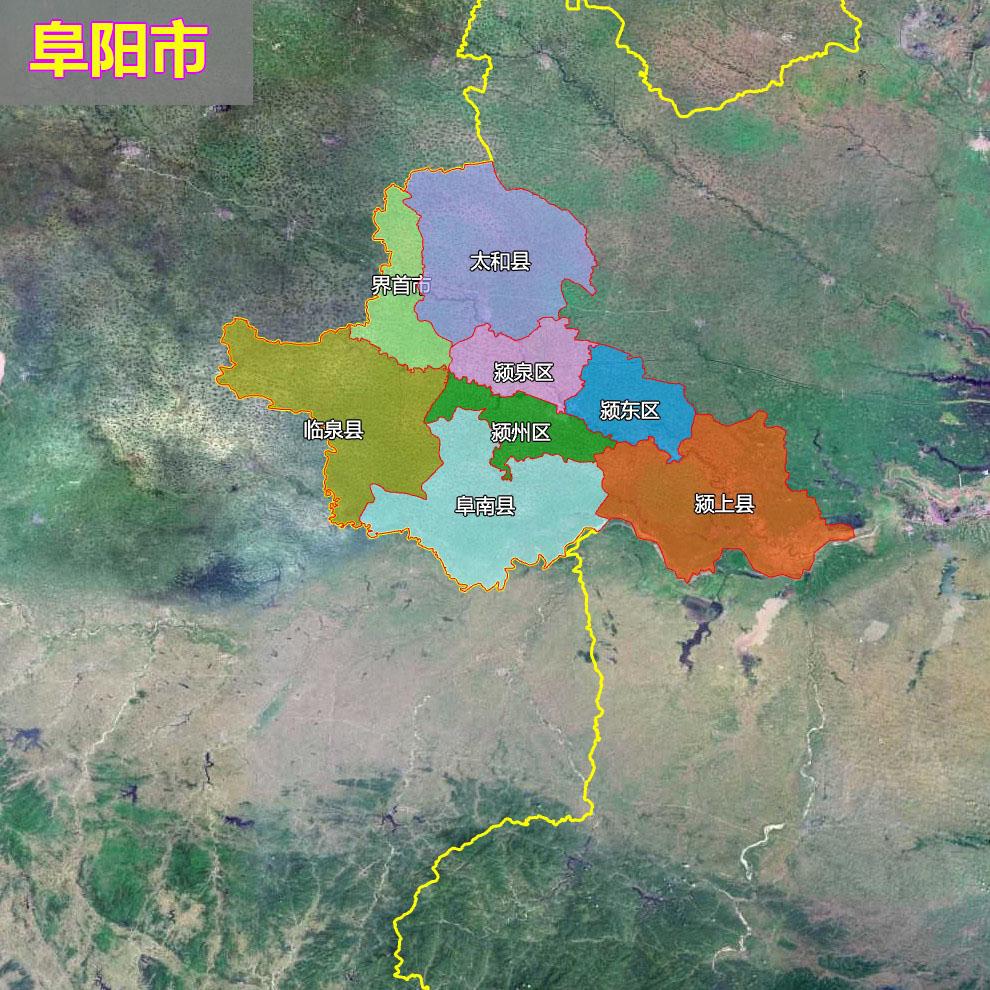 安徽省有多少个市（安徽省下辖16个地级市地理位置及面积）-第15张图片