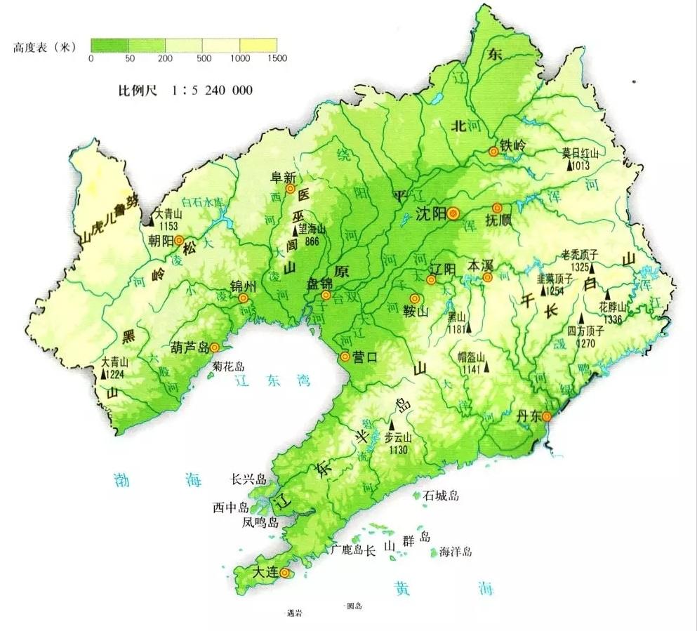 辽宁面积多少万平方公里（辽宁省的地形三大分布区）-第3张图片