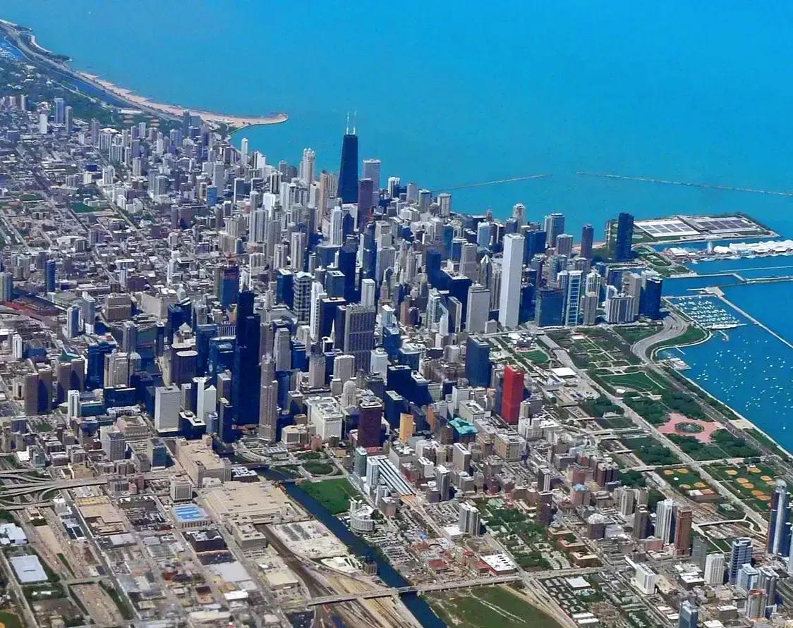 美国芝加哥在哪个州（城市芝加哥地理位置及面积人口情况）-第4张图片