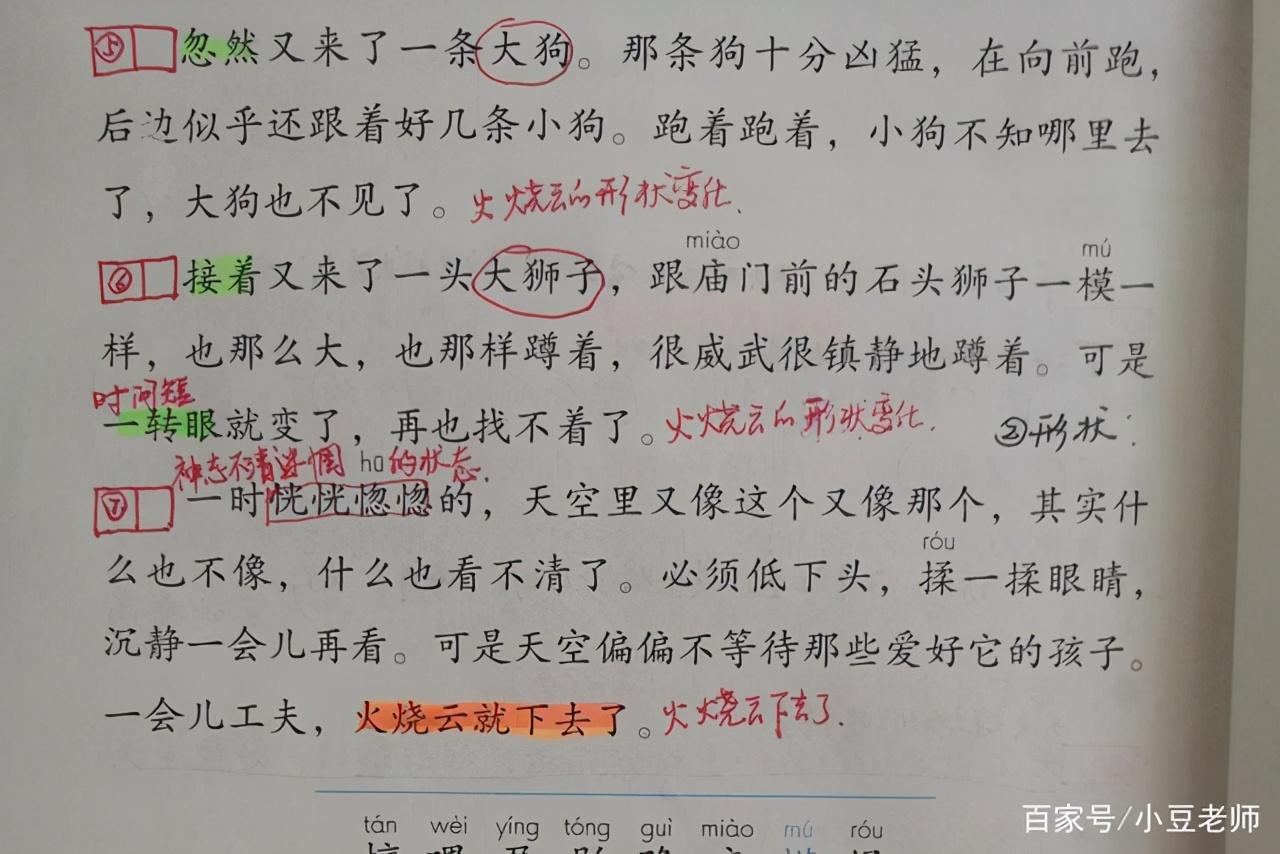 火烧云课文(《火烧云》全文分析)-第5张图片 火烧云课文(《火烧云》全文分析)-第5张图片