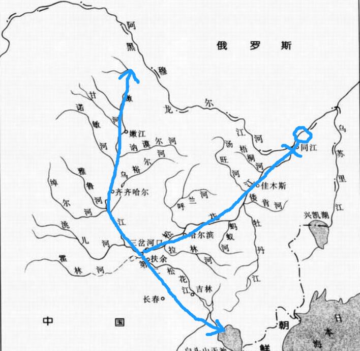 松花江的长度是多少千米（松花江真正的长度是多少千米）-第3张图片