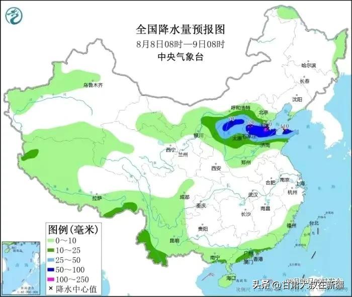 天气预报，明日16号大雨暴雨范围已确认，今秋冷如冬？农谚咋说-第4张图片