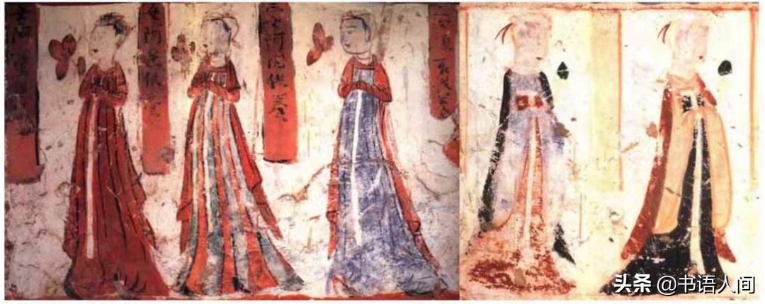唐朝衣服女装真实图片（古代唐朝宫廷服饰女装图片）-第2张图片