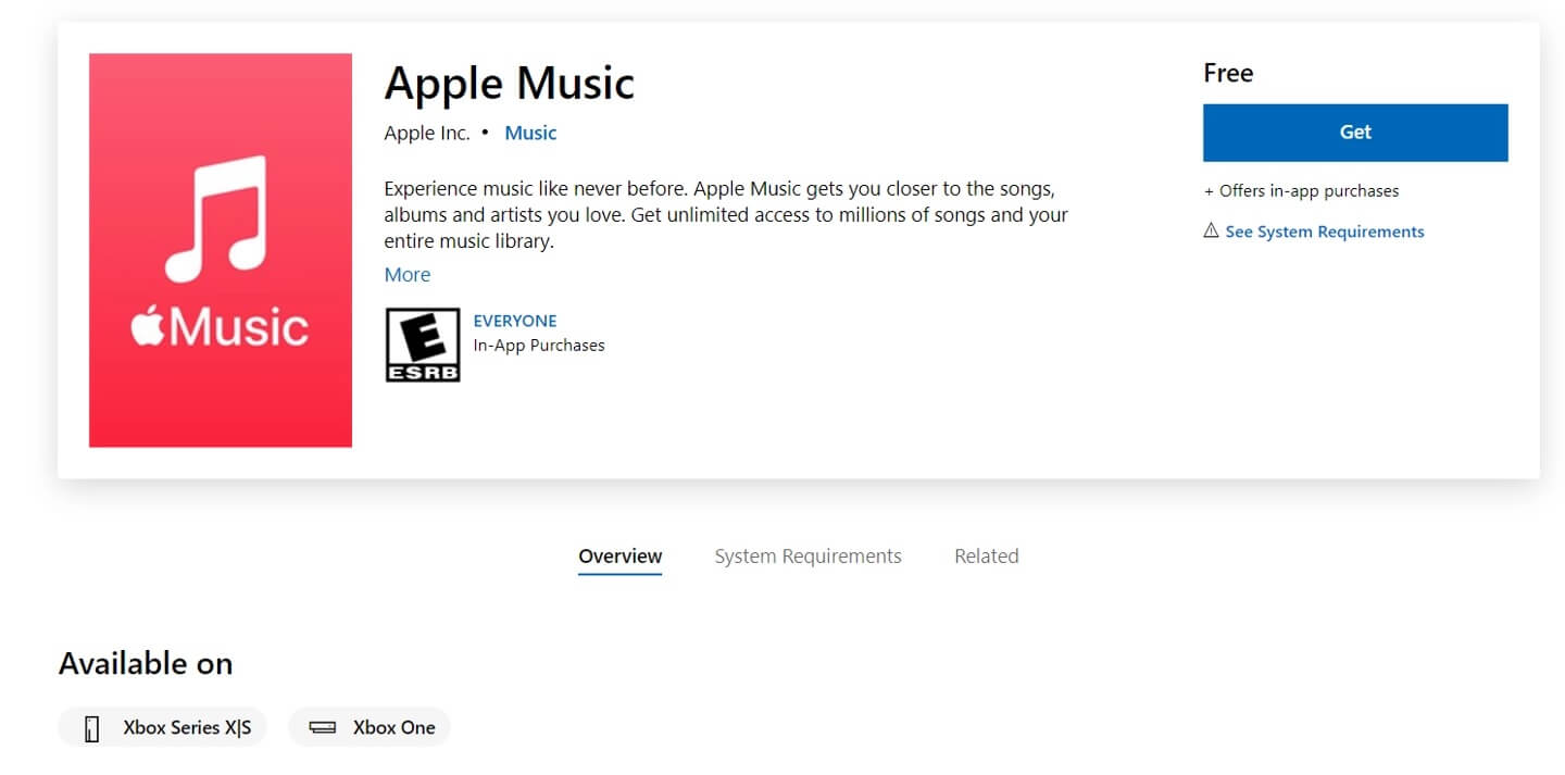 苹果Apple Music上架微软Xbox主机平台-第1张图片
