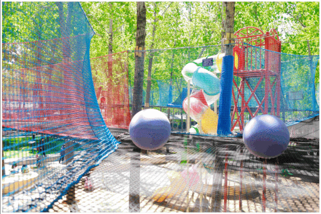 儿童游乐设施（让孩子一刷再刷的户外运动乐园来了）-第23张图片