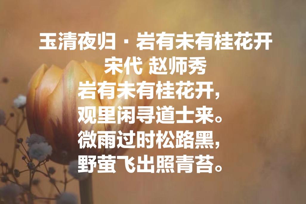 赵师秀是哪个朝代的诗人（南宋诗人赵师秀的代表作品）-第8张图片