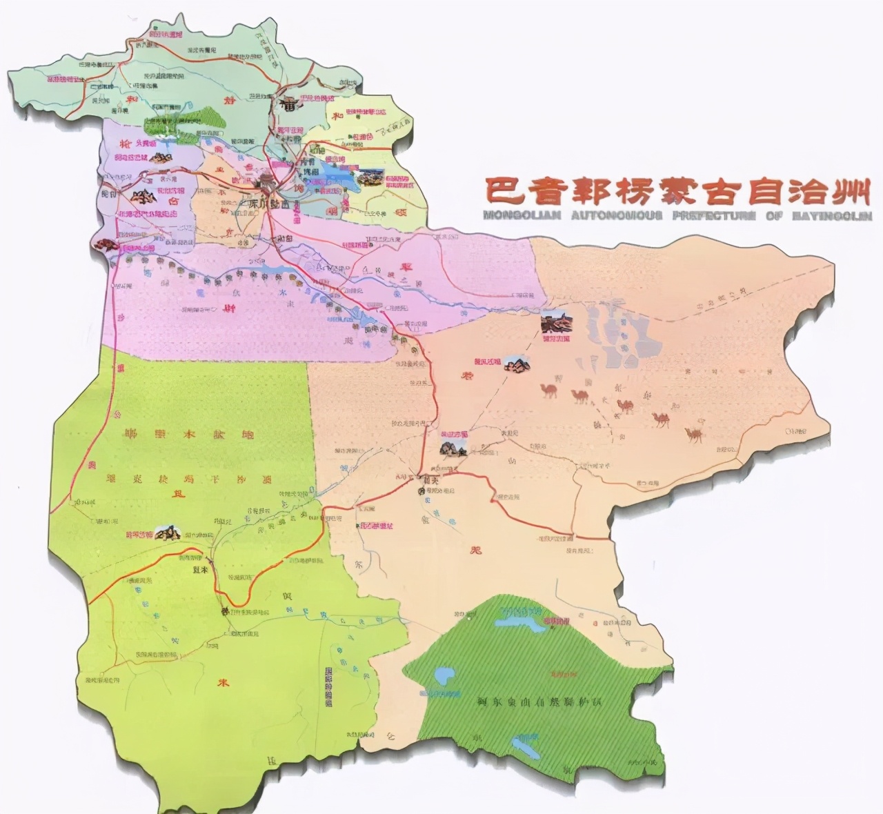 新疆巴州属于哪个地区（新疆巴州所在位置及包括的县市）-第2张图片