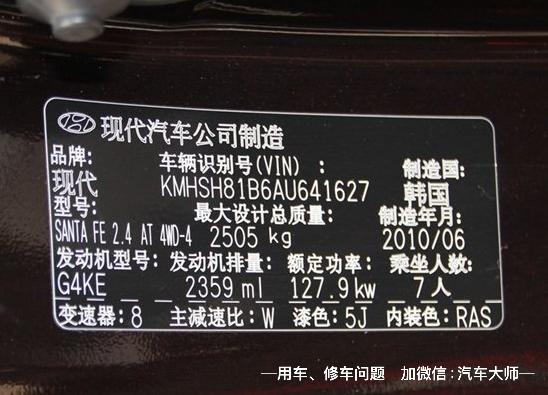 车架号的字母和数字都代表什么意思（车架号字母对照表）-第6张图片