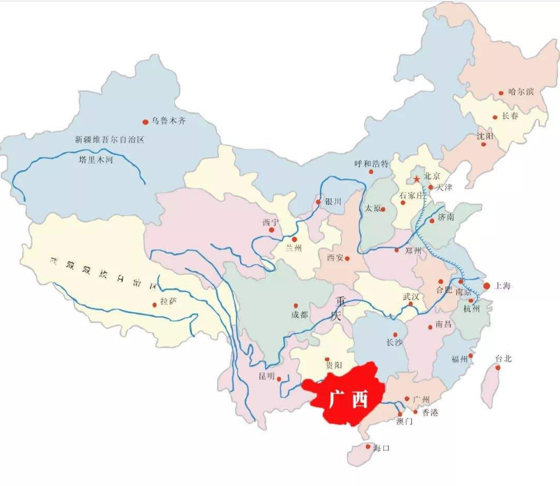 广西省简称是桂为何省会是南宁（广西简称桂的来历）-第1张图片