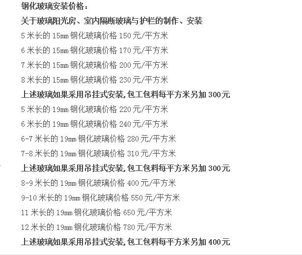 钢化夹胶玻璃多少钱一平方(钢化夹胶玻璃多少钱一平方米)-第4张图片