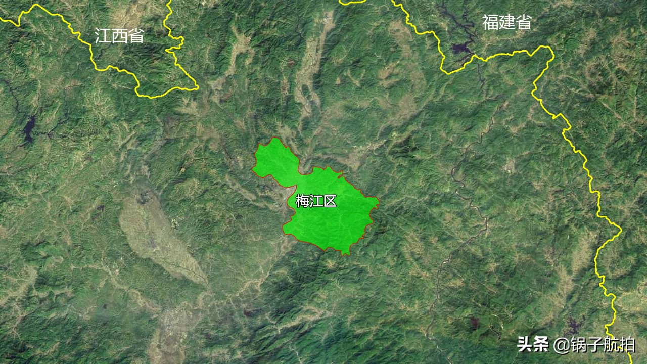 梅州市有几个区几个县（广东梅州市行政区划位置及人口面积）-第3张图片