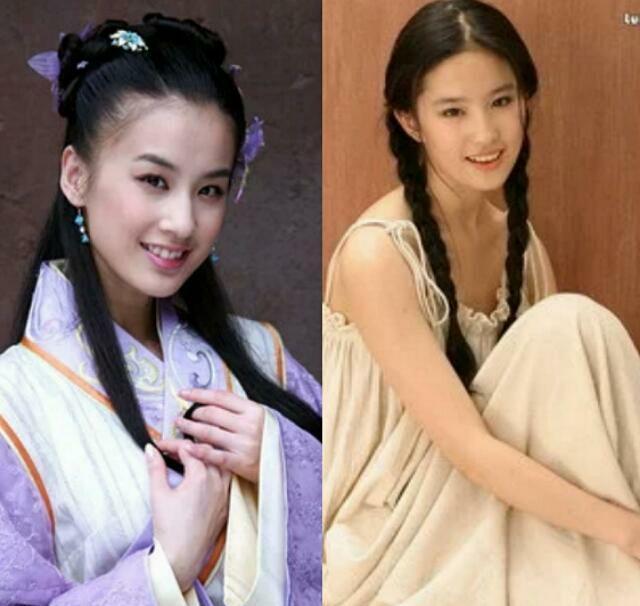 和刘亦菲很像的女明星（黄圣依和刘亦菲外貌相似度对比）-第1张图片