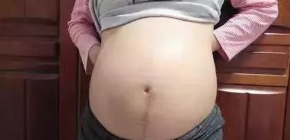 典型怀男孩肚子图片七个月（男宝宝肚型图片大全）-第1张图片
