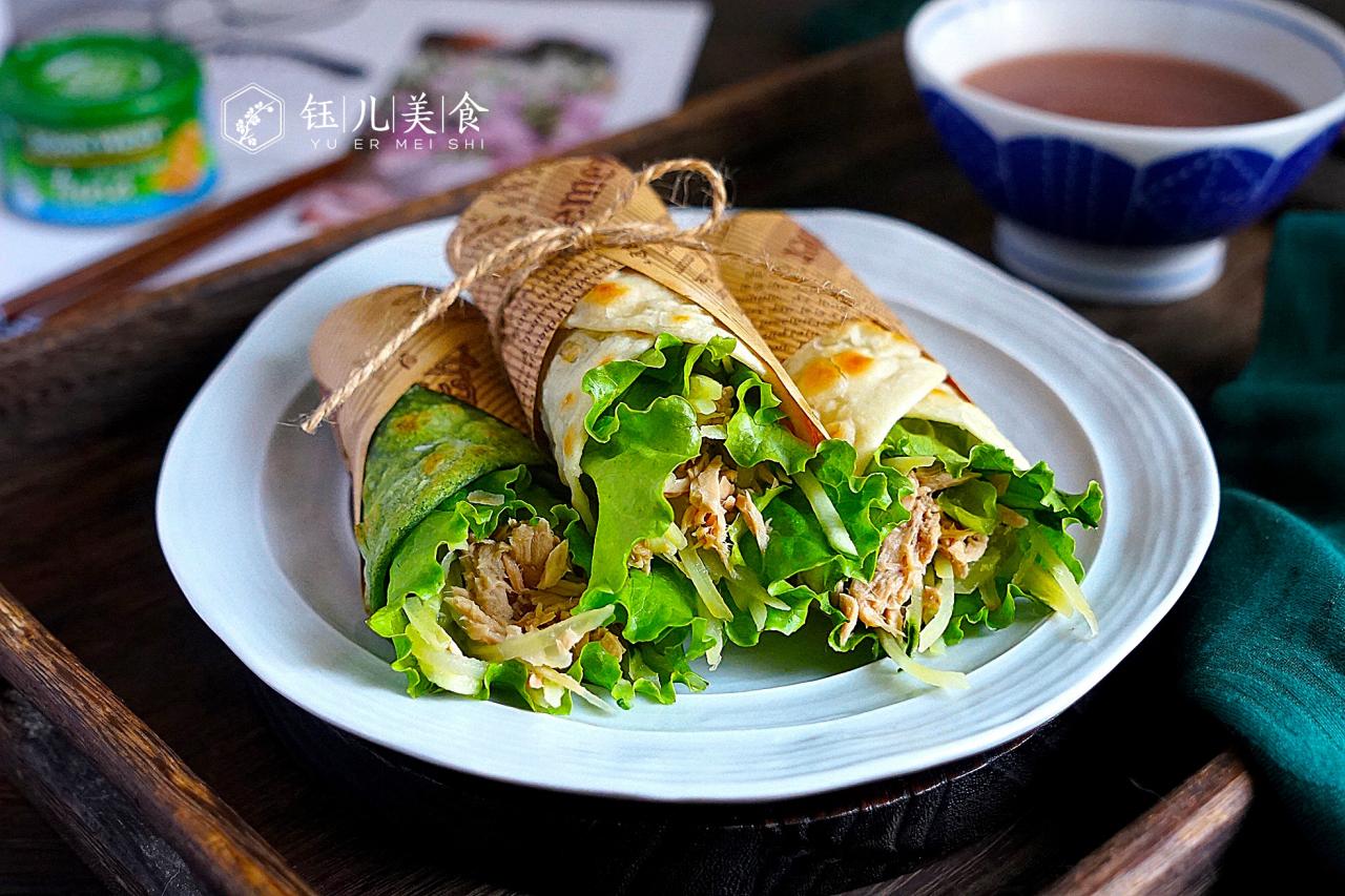 金枪鱼菠菜煎饼(金枪鱼菠菜煎饼)-第16张图片