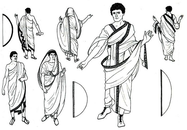 古罗马时期女人的穿衣特点（古罗马女子服装主要有哪些）-第4张图片