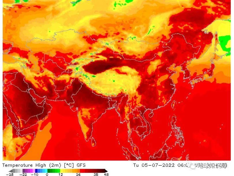 这次超级高温背后的地理原理,比你想的更深刻,|,地球知识局-第6张图片 这次超级高温背后的地理原理,比你想的更深刻,|,地球知识局-第6张图片