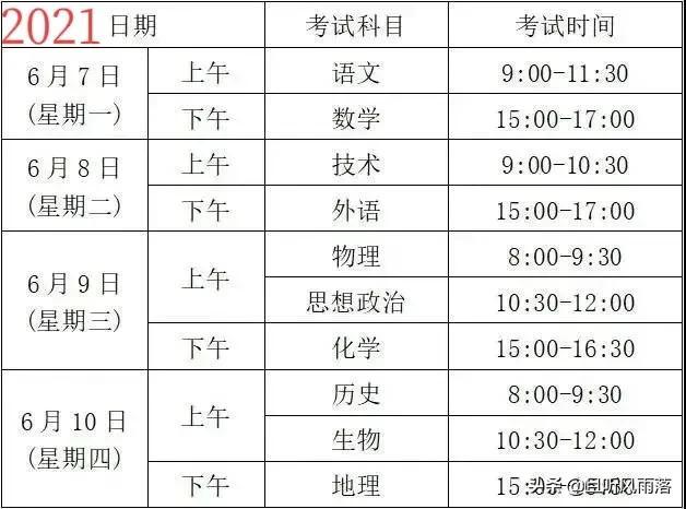 高考日程（浙江省高考时间表你看懂了吗）-第2张图片