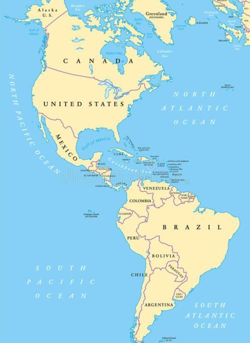 世界上的七大洲四大洋是哪些（地图分析分别是什么地方）-第4张图片