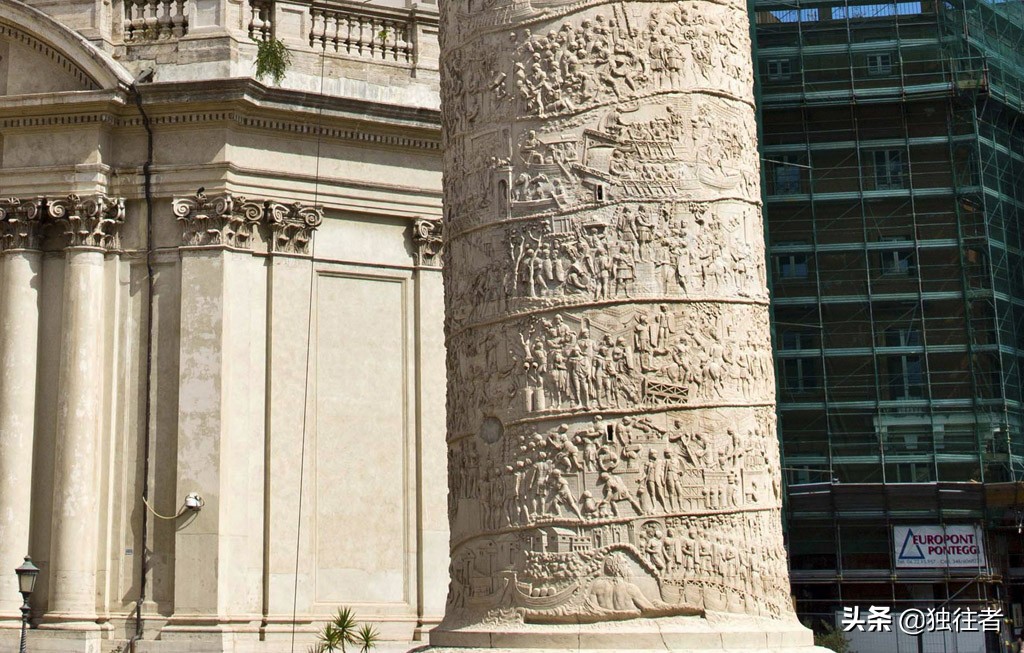 图拉真纪念柱位置在哪（图拉真纪念柱属于什么时期特色建筑）-第7张图片