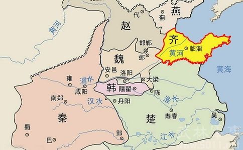 战国七雄地图(战国七雄地图全图高清版)-第2张图片