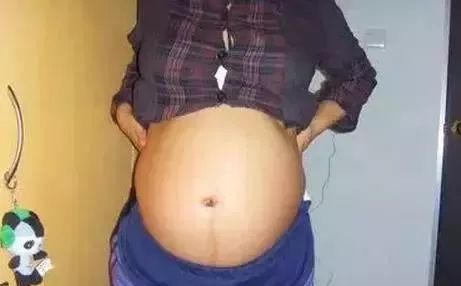 典型怀男孩肚子图片七个月（男宝宝肚型图片大全）-第4张图片