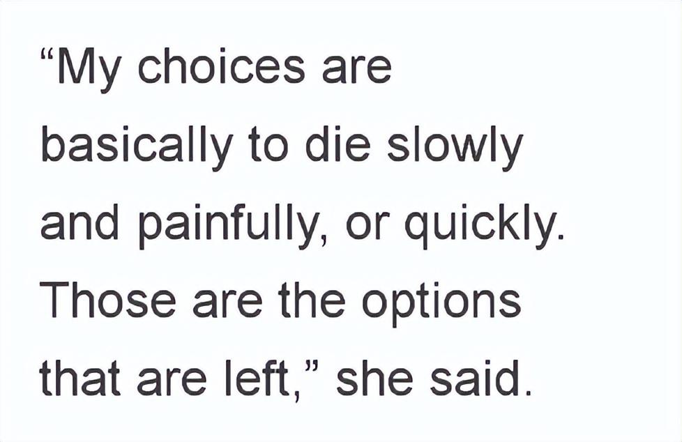 她50多岁，患上新冠后遗症，准备安乐死-第4张图片