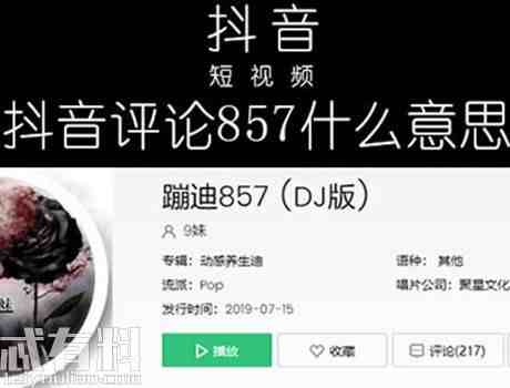 857是什么意思（857梗有什么含义出自哪里）-第1张图片