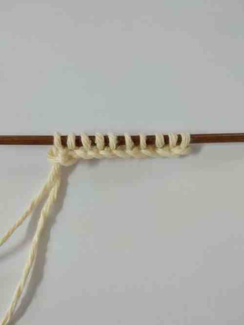 怎样织围巾（粗毛线手工编织围巾教程）-第6张图片
