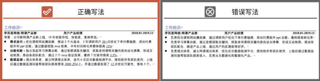 怎么写简历（产品经理如何写一份有效的简历？）-第6张图片