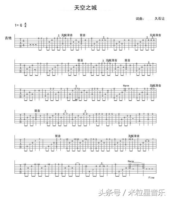初学者吉他谱（吉他初学者必会的10首简单吉他谱！）-第5张图片