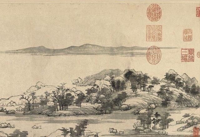 元代山水画（元代中后期的文人山水画）-第1张图片