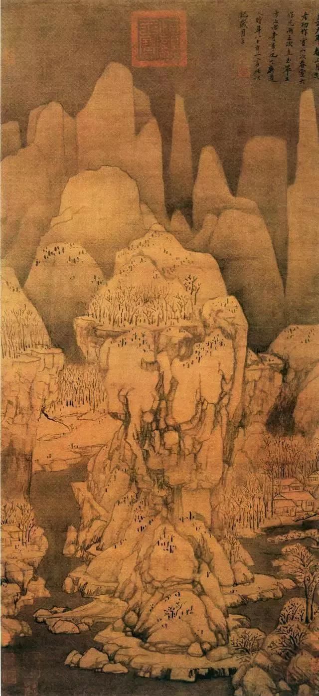 元代山水画（元代中后期的文人山水画）-第9张图片