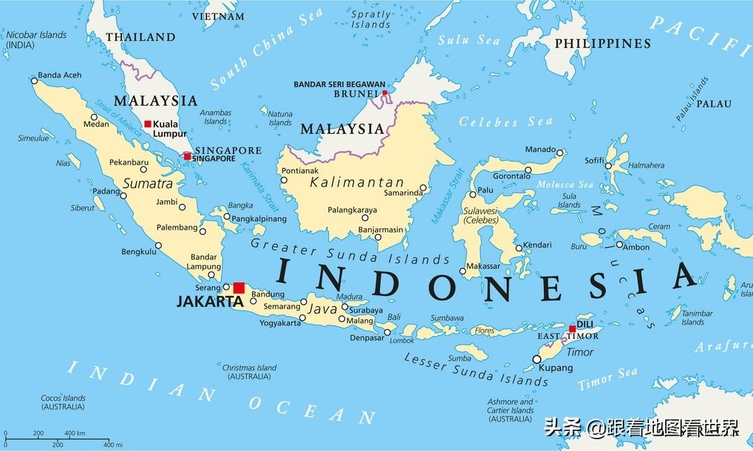 西亚地图（印度尼西亚和马来西亚的“海峡两岸”）-第3张图片