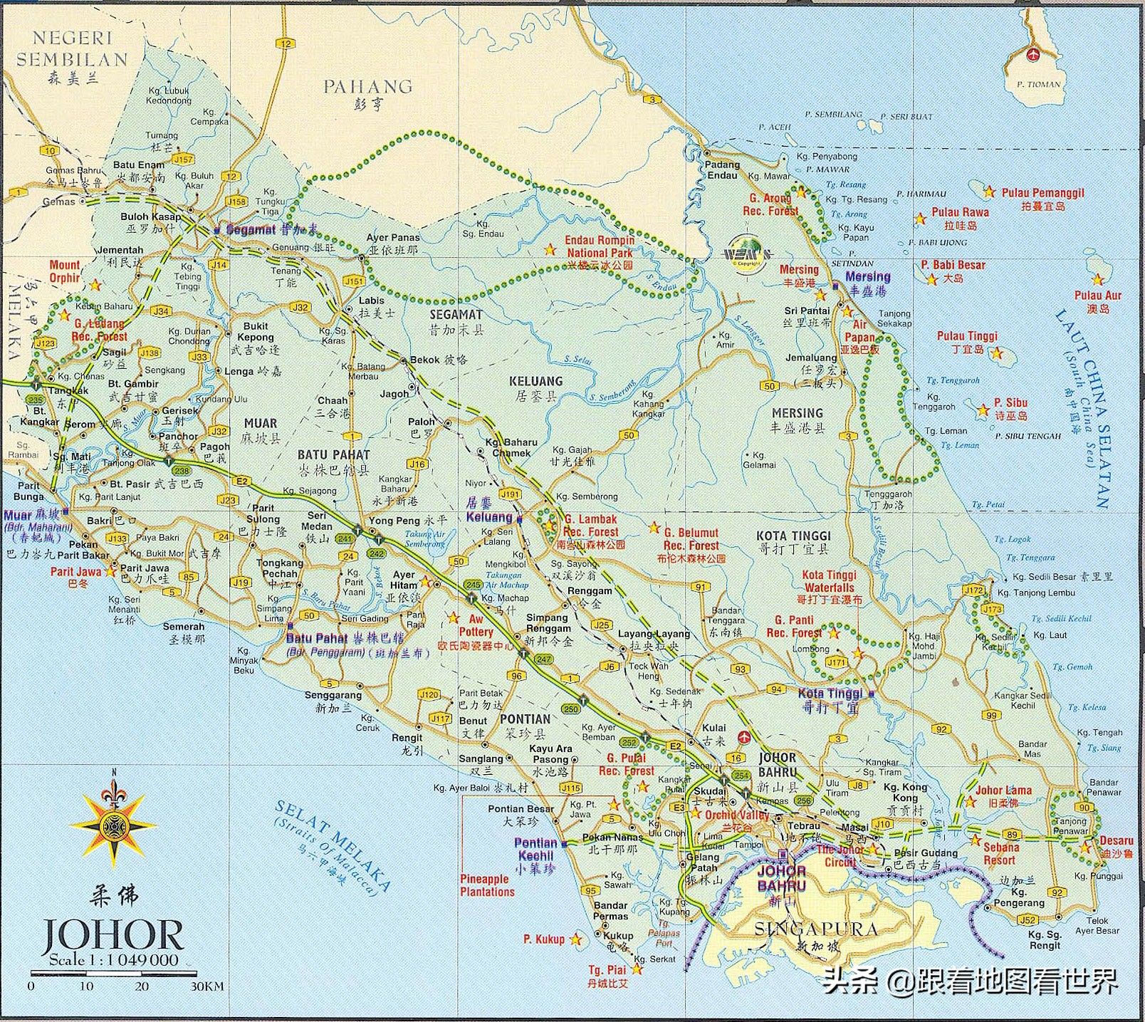西亚地图（印度尼西亚和马来西亚的“海峡两岸”）-第6张图片